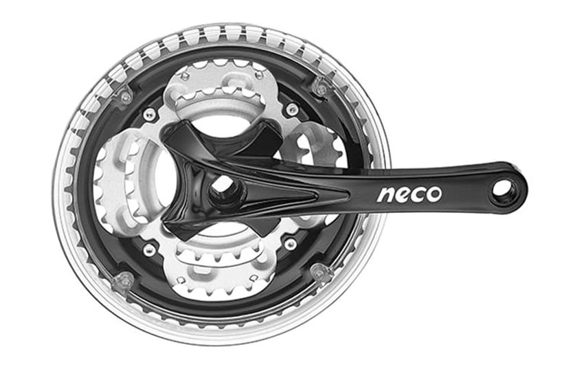 Шатуны (система) Neco NSA-3003 28/38/48Т, 175мм сталь/алюминий/580267
