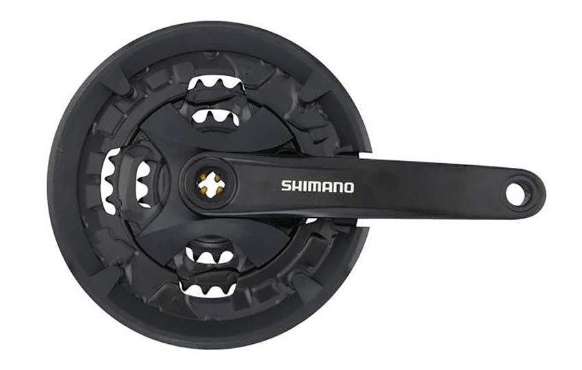 Шатун Shimano MT101 175мм 44/32/22Т черный EFCMT101E422XLB