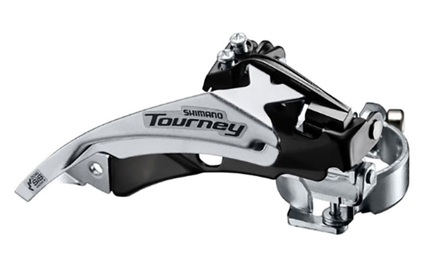 Переключатель передний Shimano Tourney FD-TY500 42-24T 31.8 мм универсальная тяга/370152