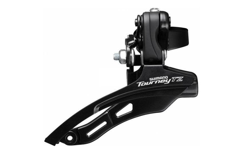 Переключатель передний Shimano TZ500 31,8мм верхняя тяга б/уп AFDTZ500DSTM6