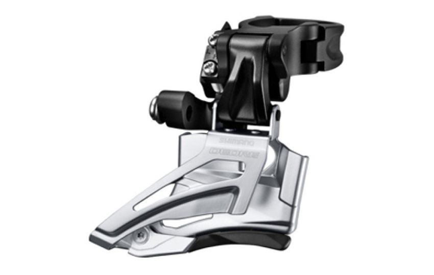 Переключатель передний Shimano Deore M618-H универсальная тяга черный IFDM618HX6
