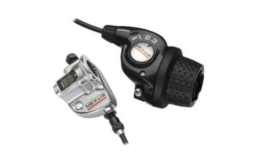 Шифтер Shimano Nexus 3S35E 3ск, с bell crank 3, оплетк, 2170мм черн ASL3S35E217LS