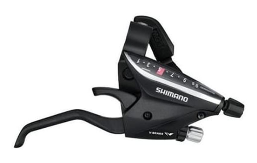 Шифтер/тормозная ручка Shimano Acera ST-EF65-7R-2A прав.7 ск. 2 пальца черный/590078