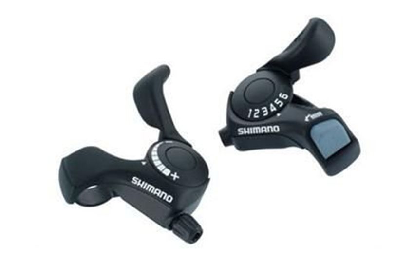 Шифтер Shimano Tourney SL-TX30 лев/пр 3(Frict)x6ск тр.+оплетк ESLTX30P6FAT