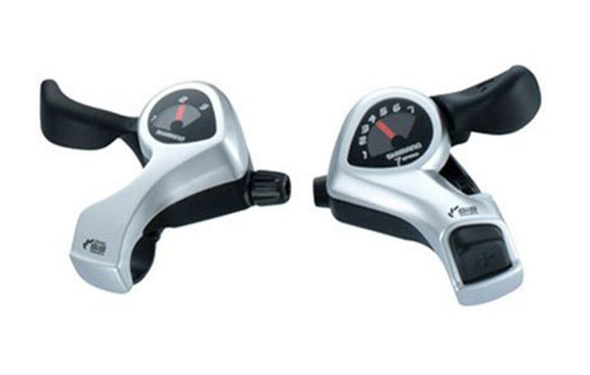 Шифтер Shimano Tourney SL-TX50 лев/пр 3x7(Frict)ск тр.+оплетк ESLTX50P7FAT