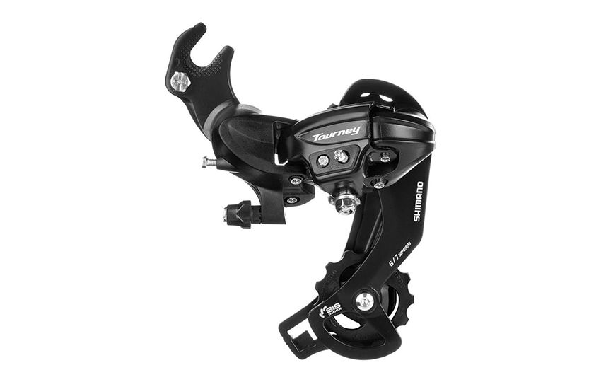 Переключатель задний Shimano Tourney TY300 6/7ск крепление на ось б/уп ARDTY300B