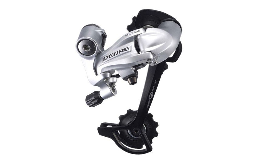 Переключатель задний Shimano Deore 9ск серебро IRDM591SGSS