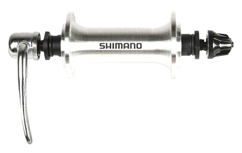 Втулка передняя Shimano Tourney TX800 36 отв QR 133 мм серебро EHBTX800AAS