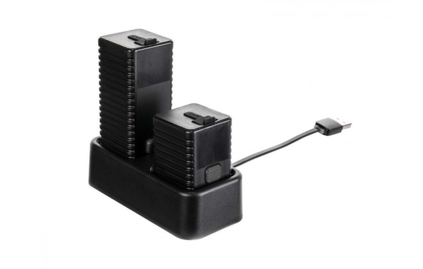Зарядное устройство для двух батарей Topeak CubiCubi USB Dual Charging Dock TCB-DCD