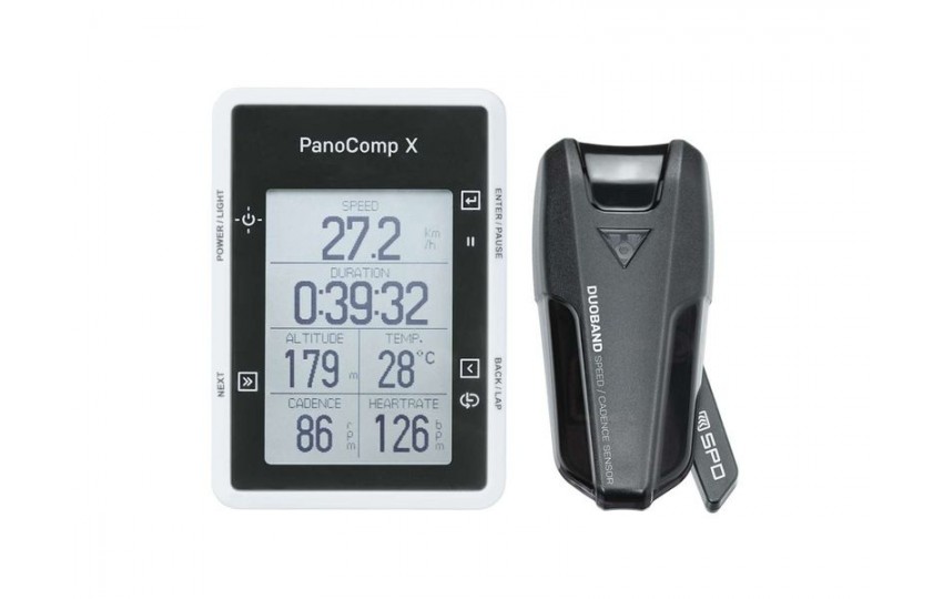 Велокомпьютер Topeak PanoComp X Bluetooth Smart Датчик каденса TPB-CSC02-B1