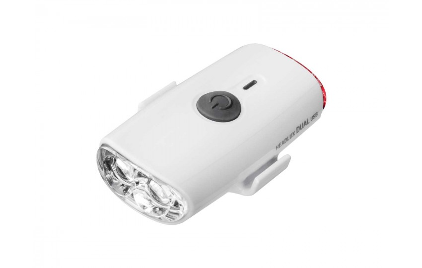 Фонарь Topeak Headlux Dual USB белый TMS090W