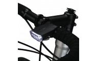 Фонарь передний Topeak WhiteLite DX USB, Safety Light Чёрный TMS040B